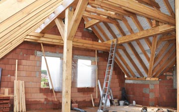 Lower Mill attic trusses