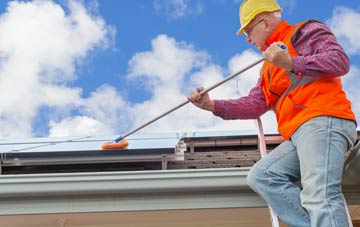 Lower Mill soft wash roof cleaning